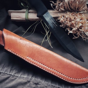 Leather sheath for Morakniv Pathfinder