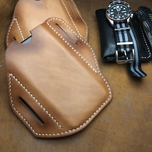 Étui de ceinture en cuir pour iPhone M17