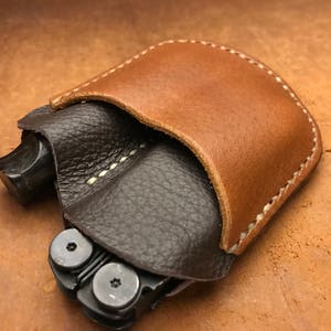 EDC Pocket organizer leather sheath EDC3 DualTone image 3