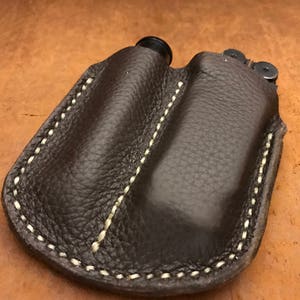 EDC Pocket organizer leather sheath EDC3 DualTone image 4