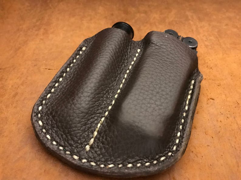 EDC Pocket organizer leather sheath EDC3 DualTone image 4