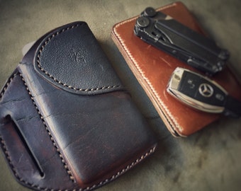 Premium Handmade Leather belt holster  iPhone - M18