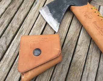 Gransfors Bruks Wildlife Hatchet Custom leather sheath M3