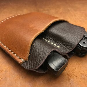 EDC Pocket organizer leather sheath EDC3 DualTone image 1