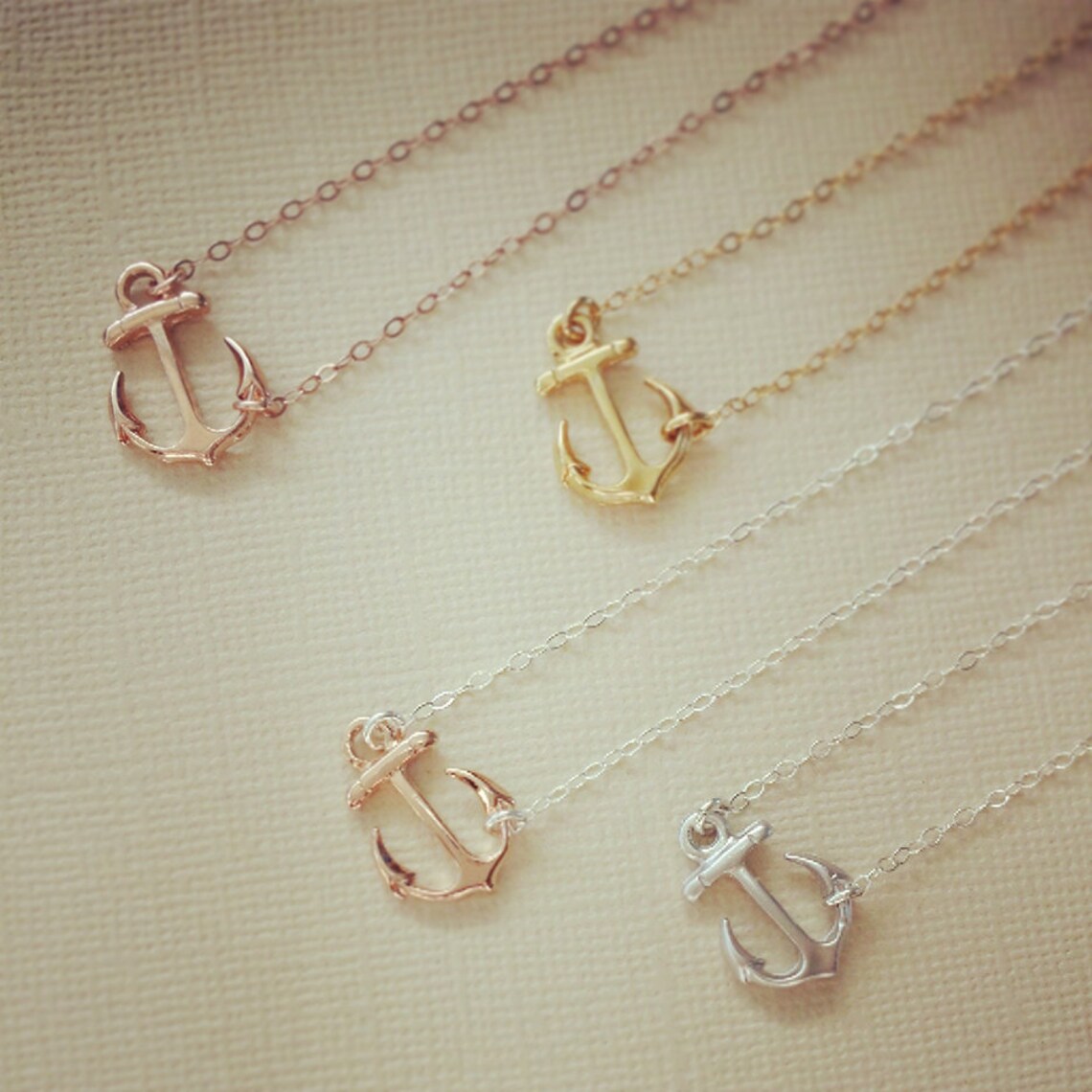Engelsrufer Rose Gold Anchor Chain