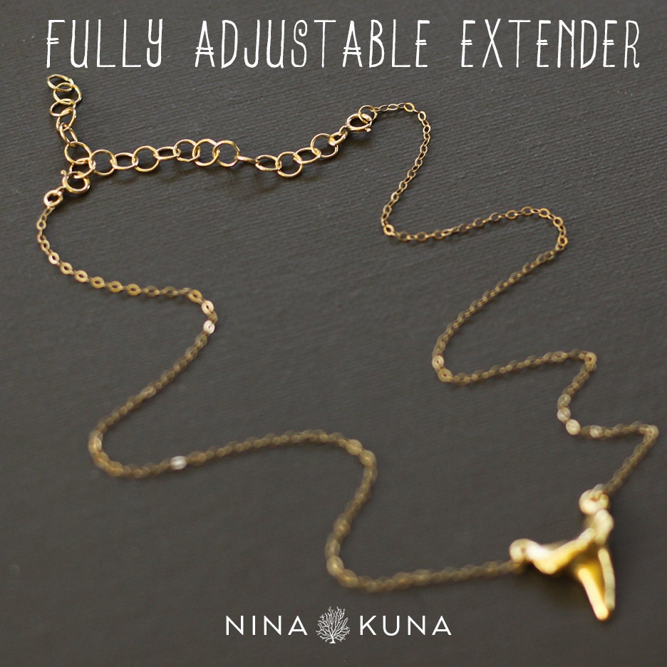 Necklace Extender Extenders in Gold Fill Rose Gold Fill and Etsy