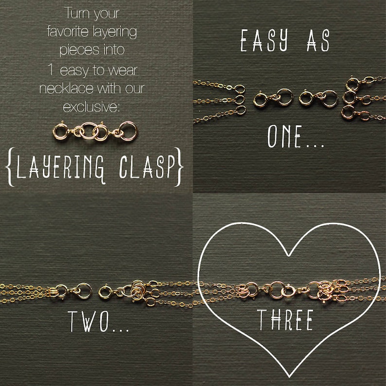 Necklace Extender Extenders in Gold Fill, Rose Gold Fill and Sterling Silver image 7