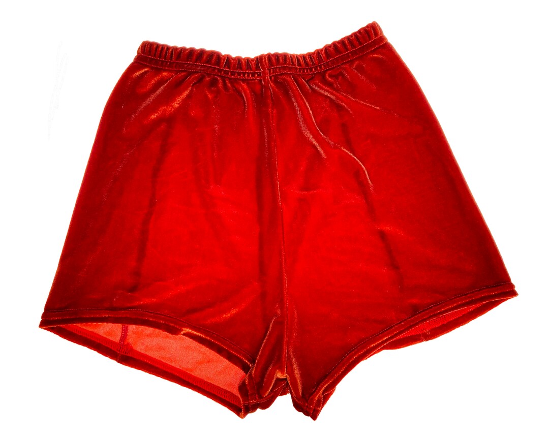 Velvet High Waisted Panties // High Waisted Booty Shorts // Etsy