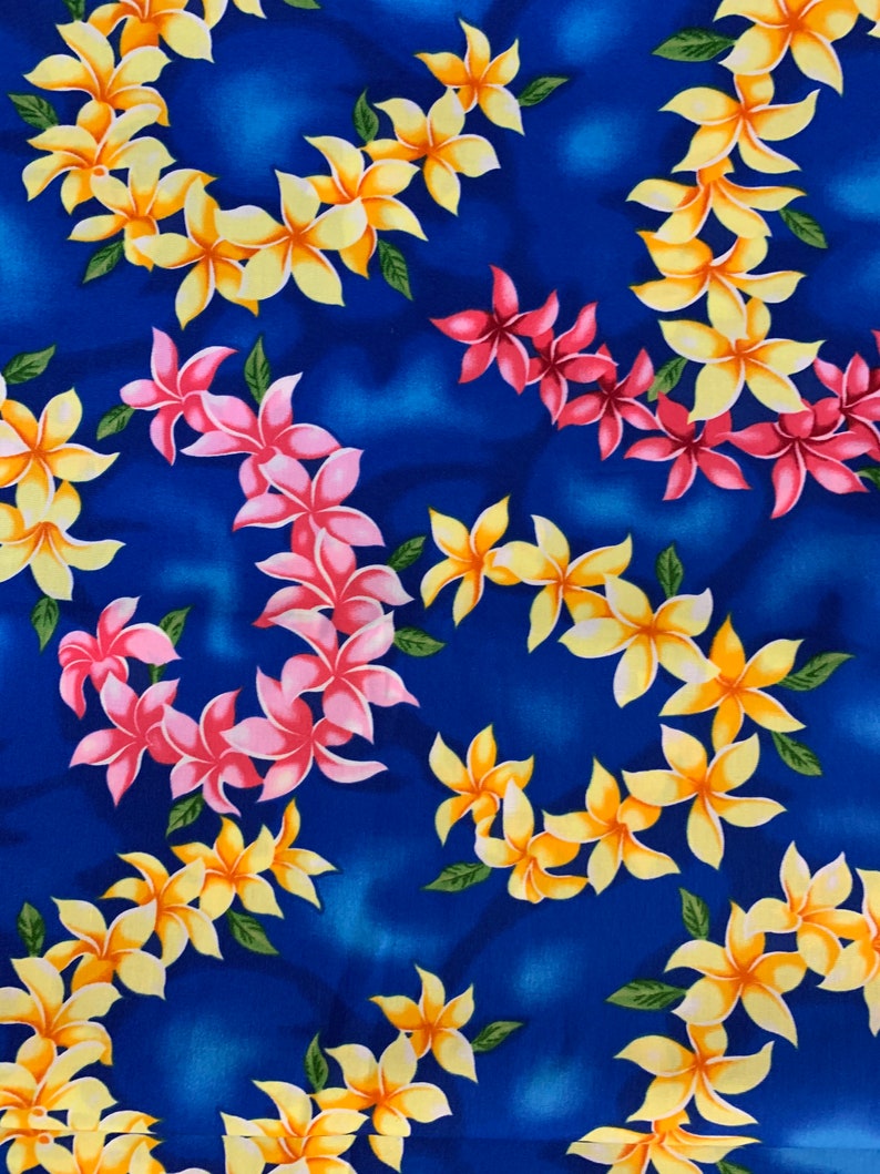 Hawaiian Fabric By the Fat Quarter Half Yard and the Yard Etsy