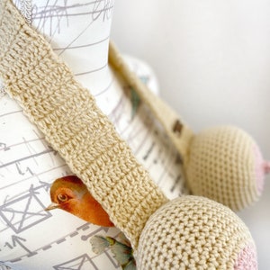 Breast Pumping & Breastfeeding Technique Scarf || Must-Have for Doulas, Lactation Consultants, Midwives, OBGYN, nursing | crochet boob model image 9