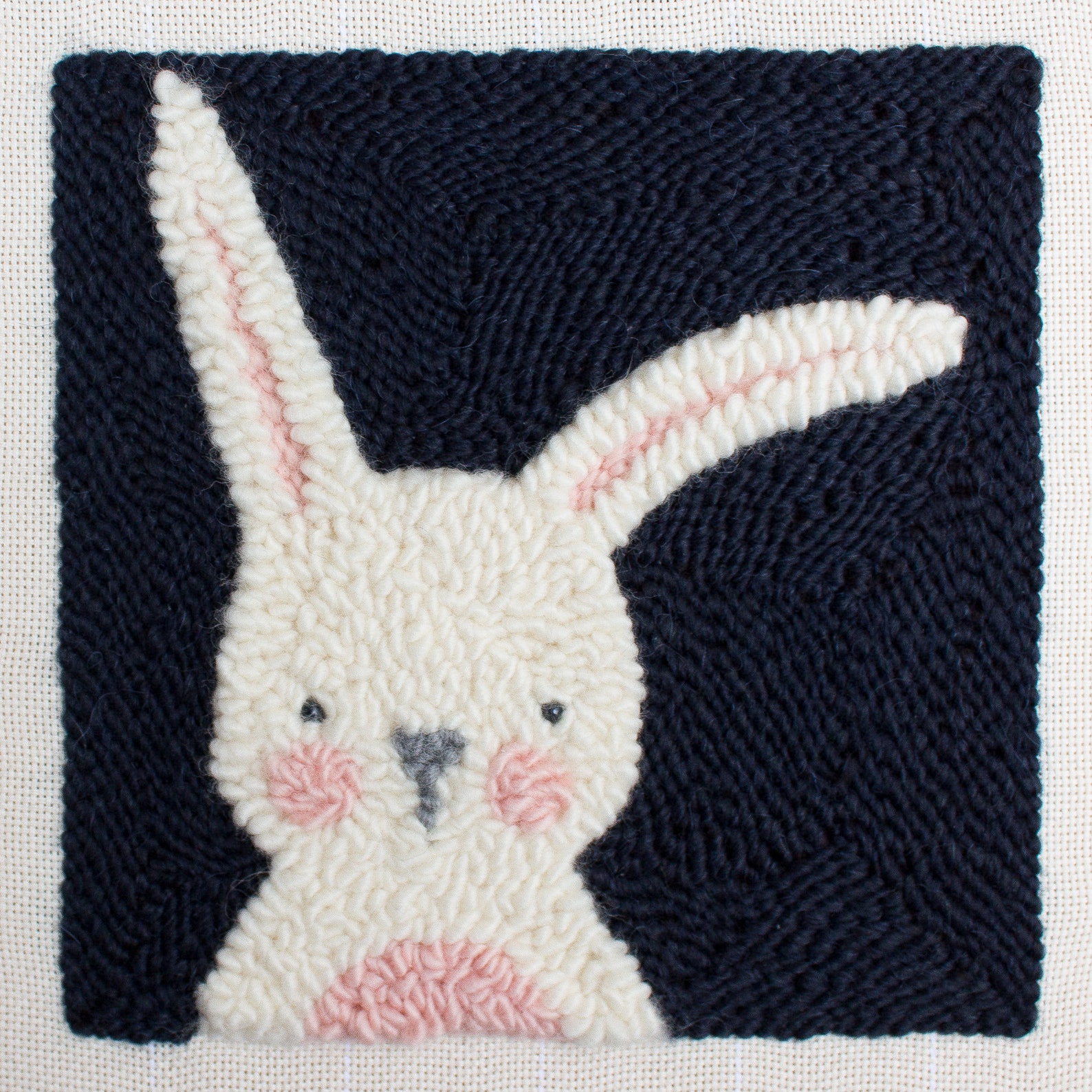 Punch Needle Bunny Pattern Beginner Pattern & Tutorial PDF Etsy UK