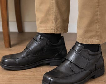 Mens Size 14 Propet Rodney Boot Therapeutic Orthopedic Strap Shoes MB105