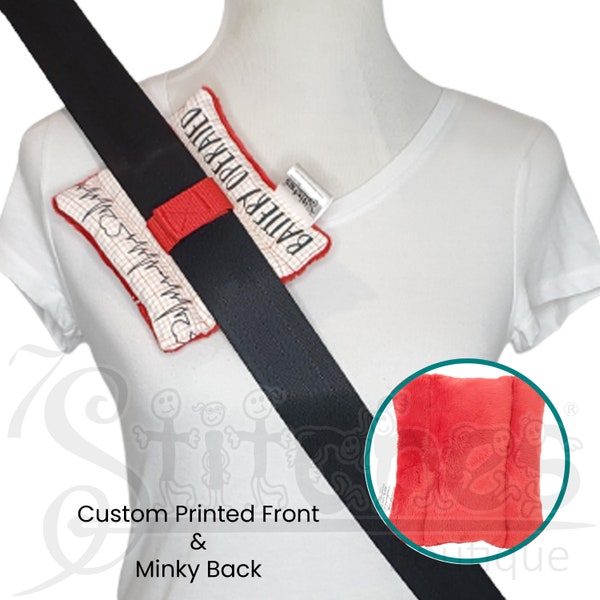 Seat Belt Pacemaker Protector - Custom - Seat Belt - Pacemaker Pillow - Heart Surgery Gift - Central Line - Chronic Illness - Port Pillow