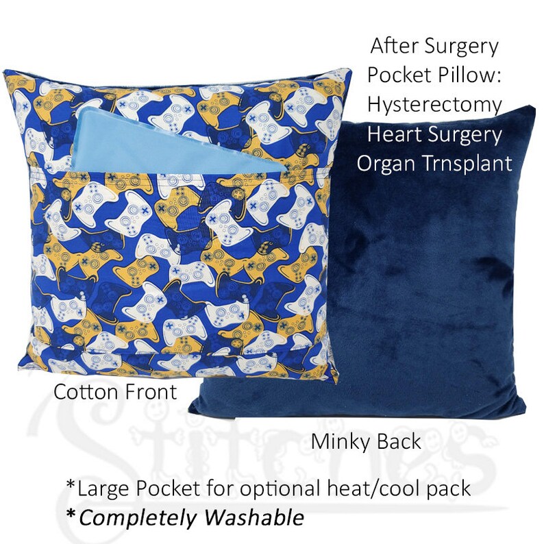 Hysterectomy Recovery Pocket Pillow With Minkyheart Surgery Etsy