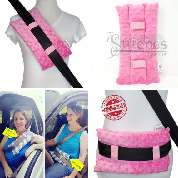 7 Stitches® Breast Augmentation Post - Surgery Supplies Seat Belt Pillow Mastectomy Recovery Heart Surgery Abdominal Surgery Sensory Cushion