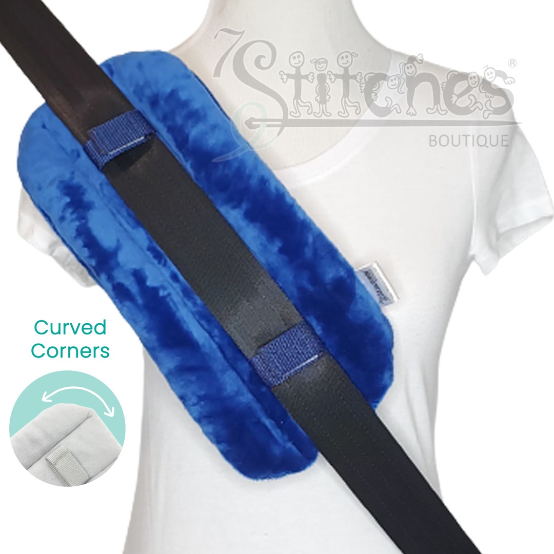 Padded Seat Belt Cover Mastectomy Pillow Open Heart Breast or Abdominal