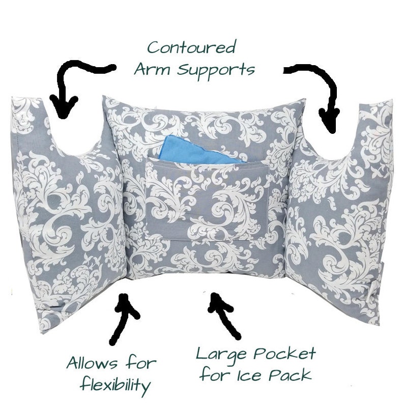 Mastectomy Pillow for Breast Cancer Post Op Surgery Lumpectomy Etsy