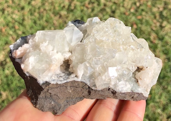 Healing crystal, Apophyllite specimen, zeolite, raw crystal, chunky druzy, mineral specimen, rock crystal for the home