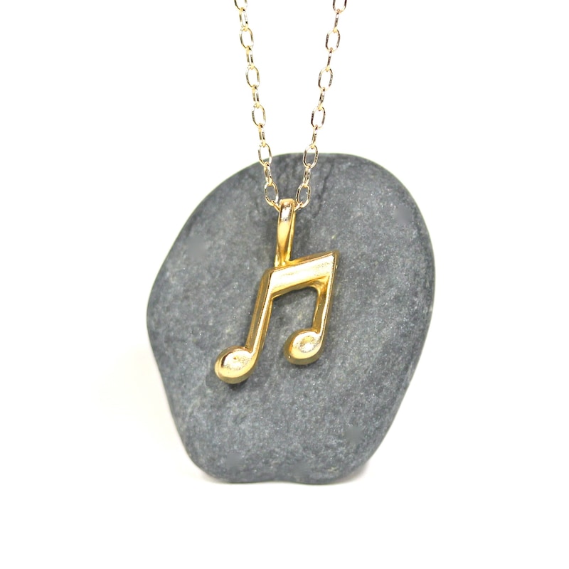 Gold Music Note - Etsy