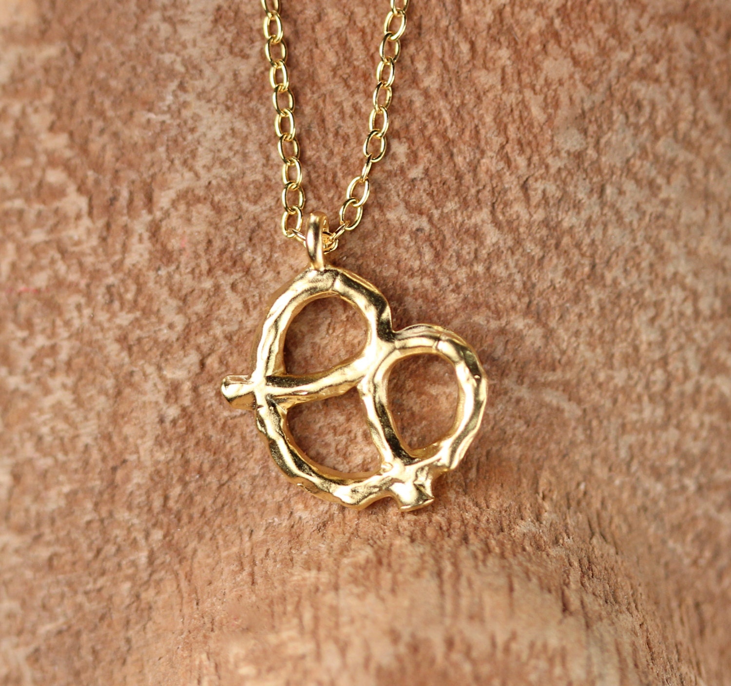 Pretzel necklace, bff necklace, kawaii necklace, the perfect gift ...