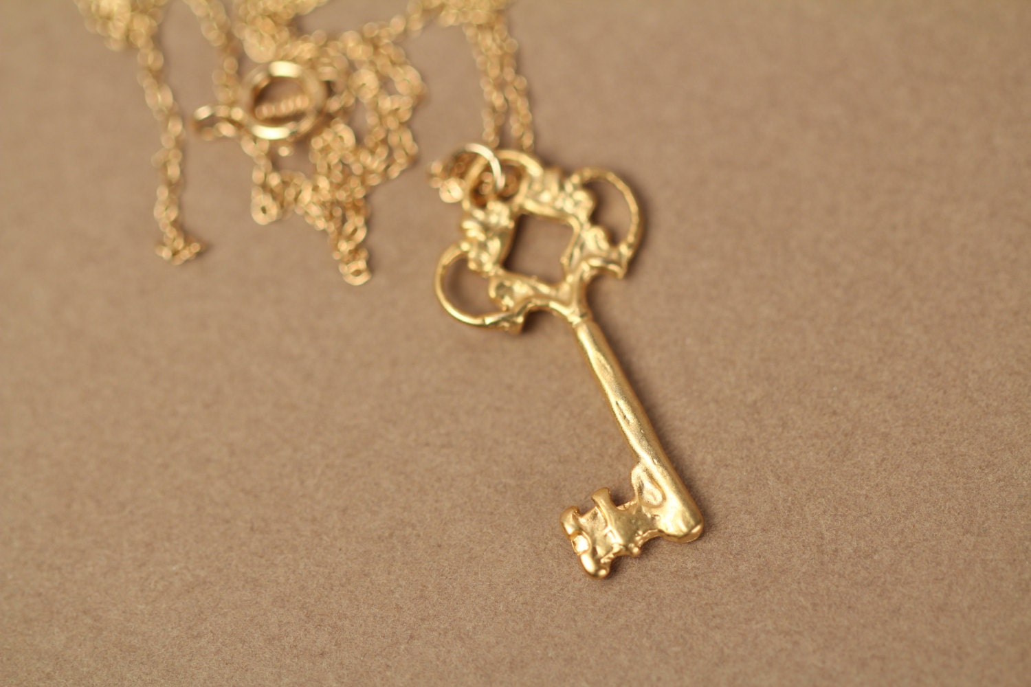 Louis Key Necklace in Gold (unique piece) — singulié