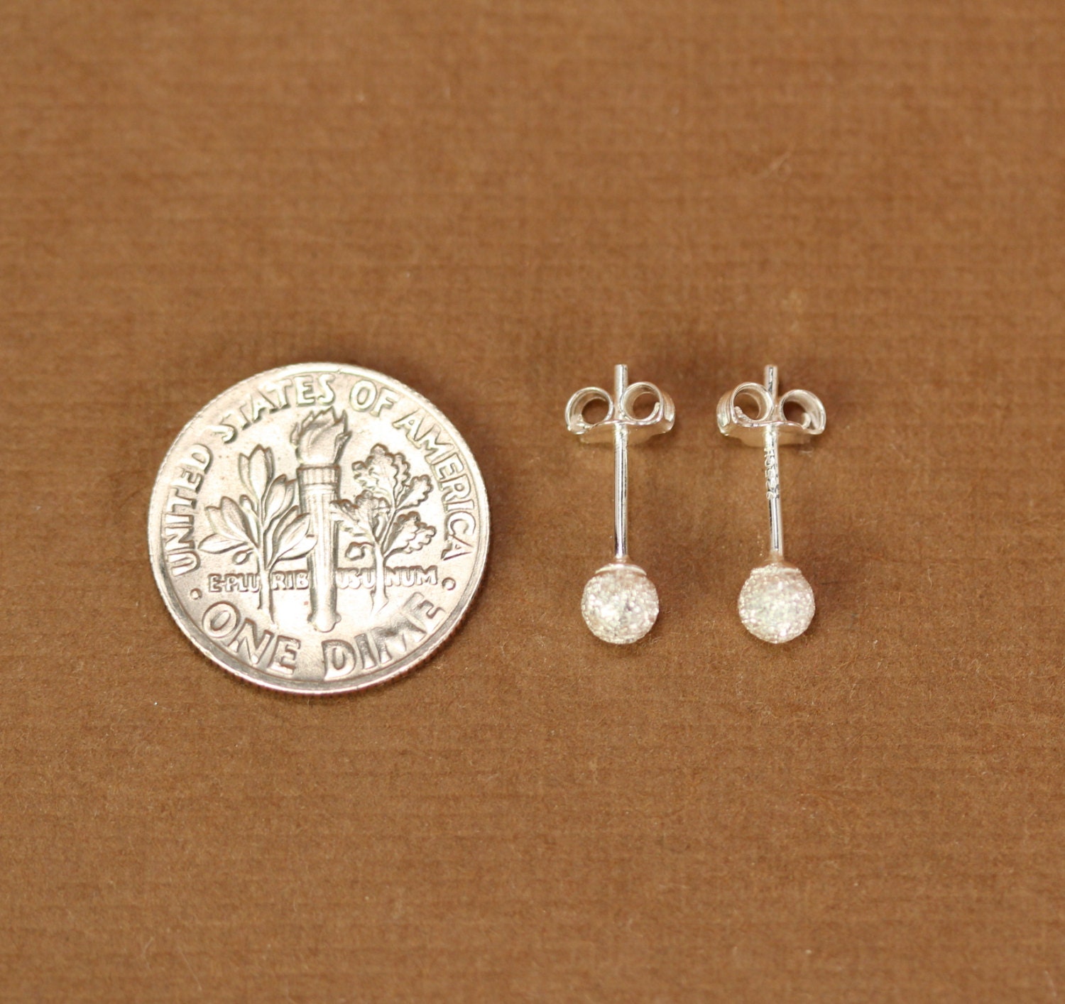 Silver ball earrings gold ball earrings silver studs tiny ball