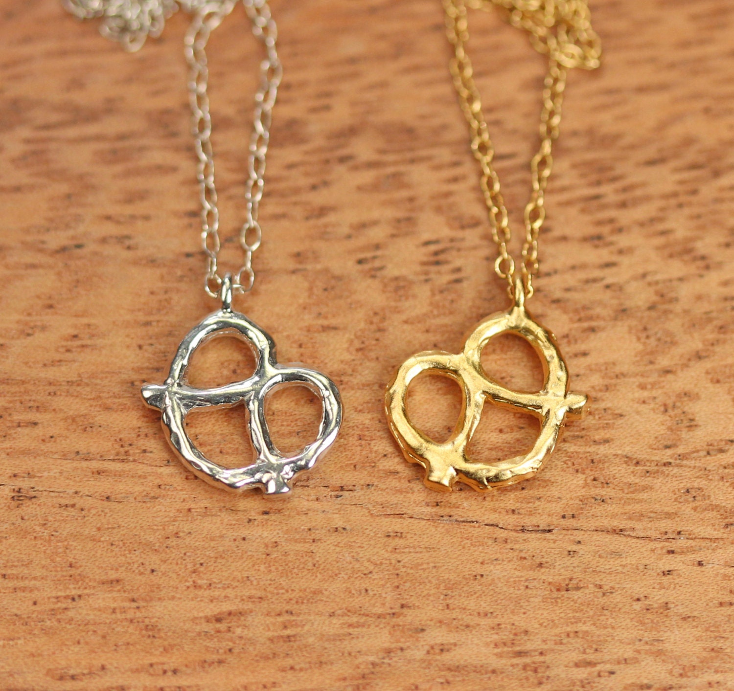 Pretzel necklace, bff necklace, kawaii necklace, the perfect gift ...