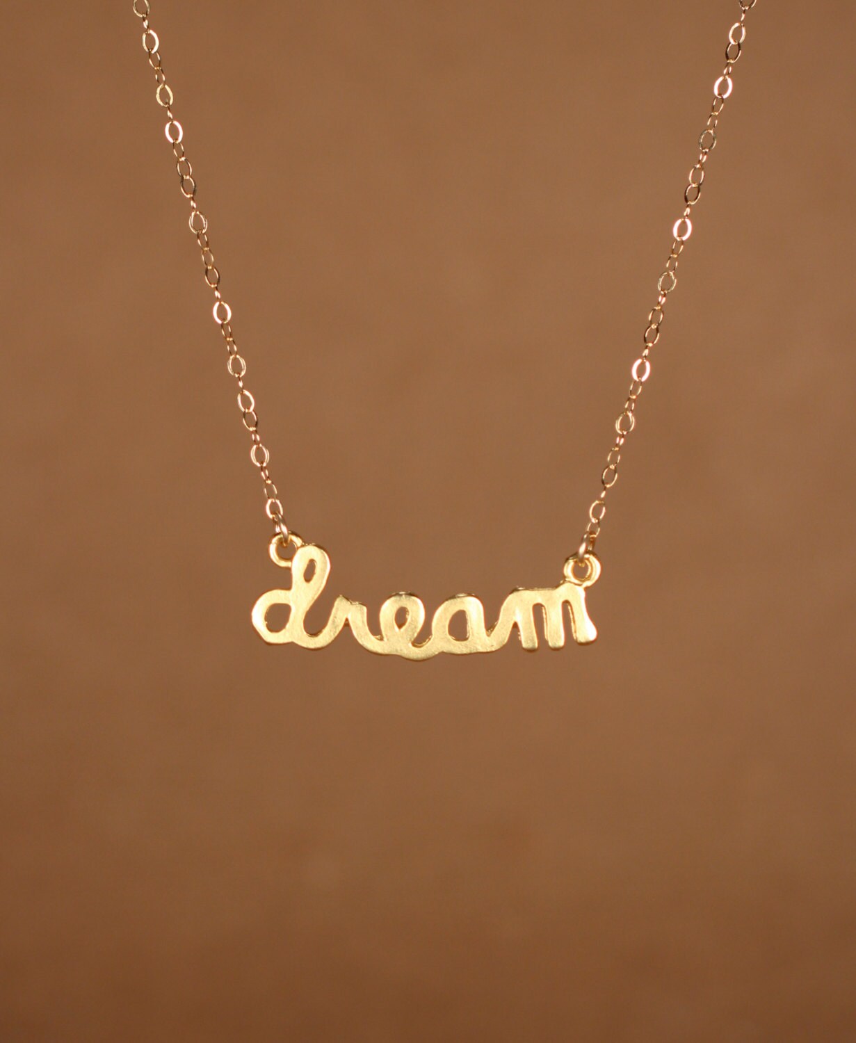 Dream necklace gold dream necklace dream script fairytale