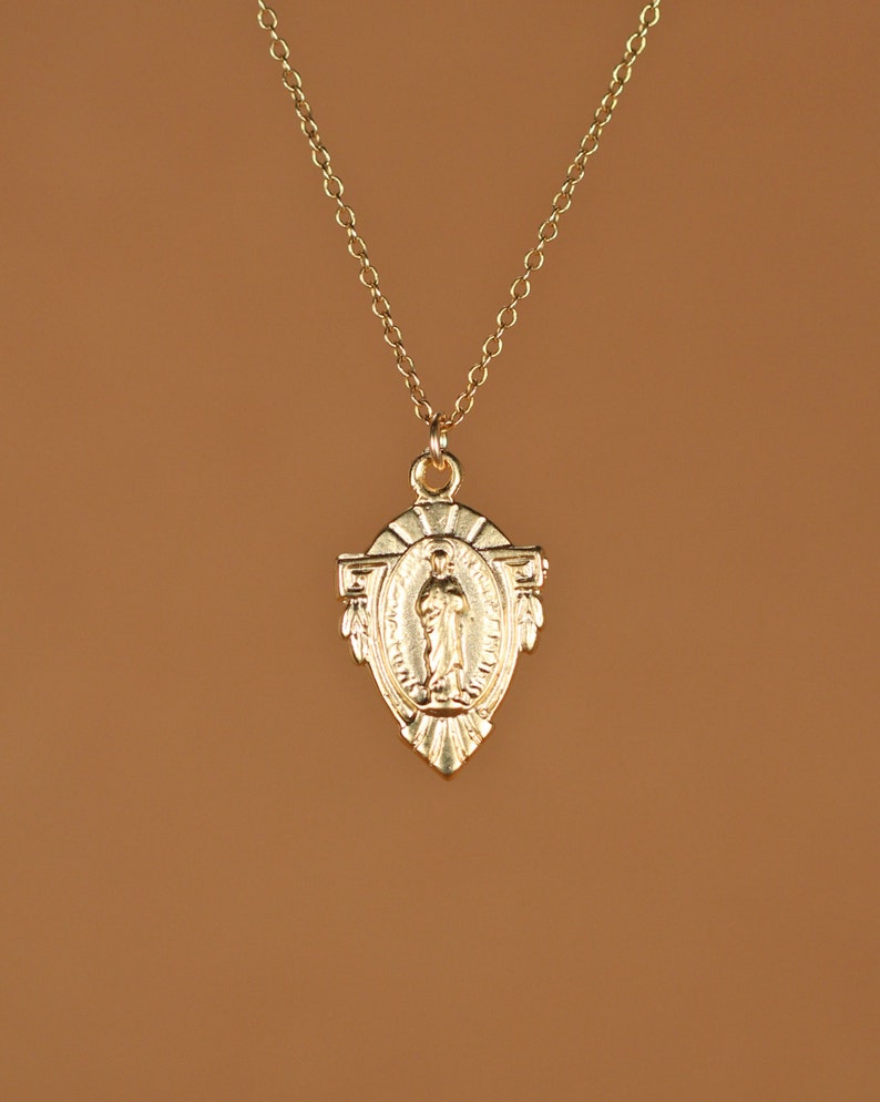 2019 Hot catholique /"Saint Christopher nous protéger/" gravé Médaille Collier Pendentif