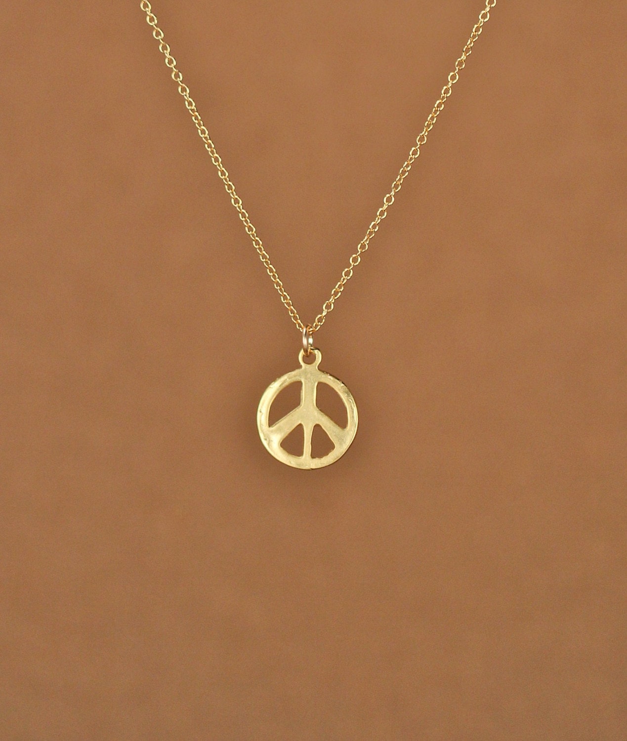 Buy Coconut Shell Pendent/ Peace Symbol | Auroville.com