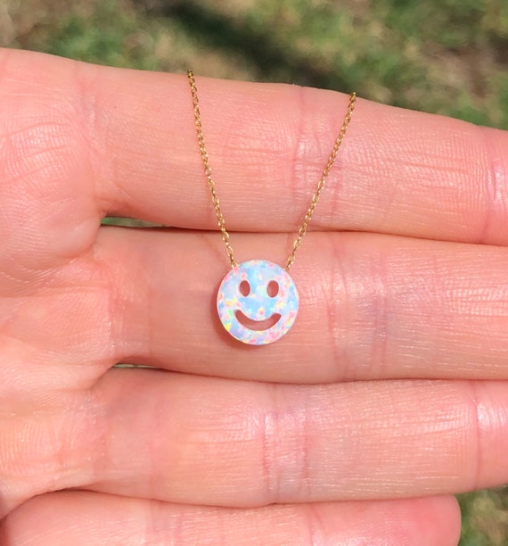 Tiffany smiley face necklace best sale