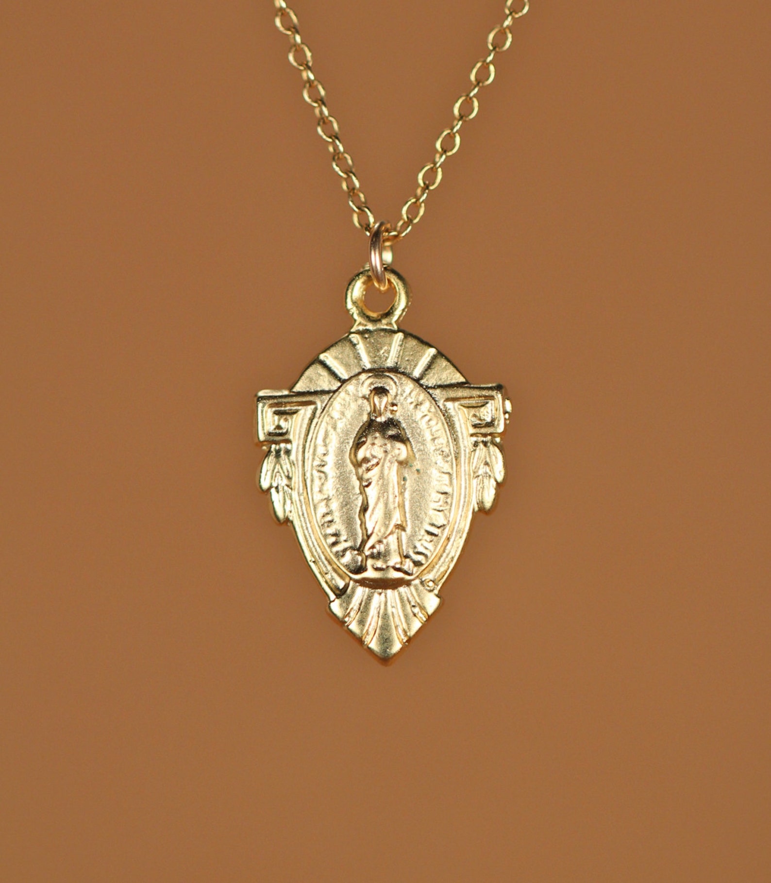 Catholic mary necklace Clearance