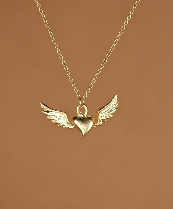 Heart Wings Necklace Heart Wings Necklace