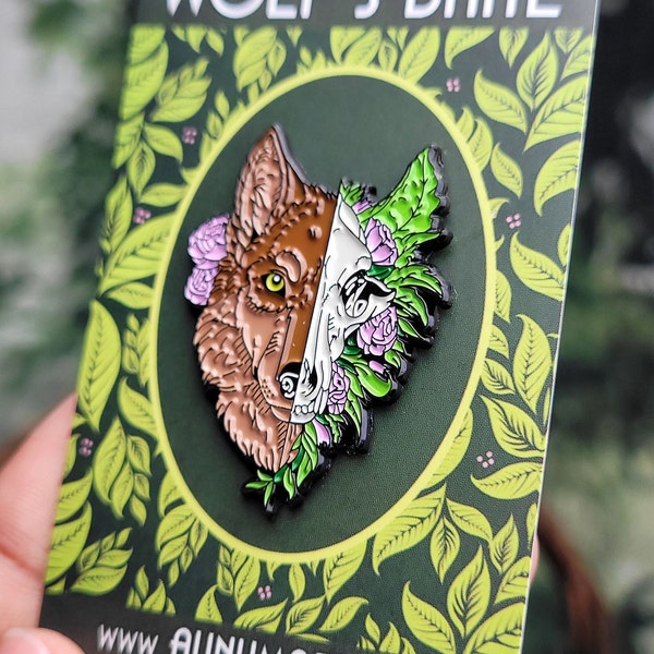 Wolf's Bane Soft Enamel Pin