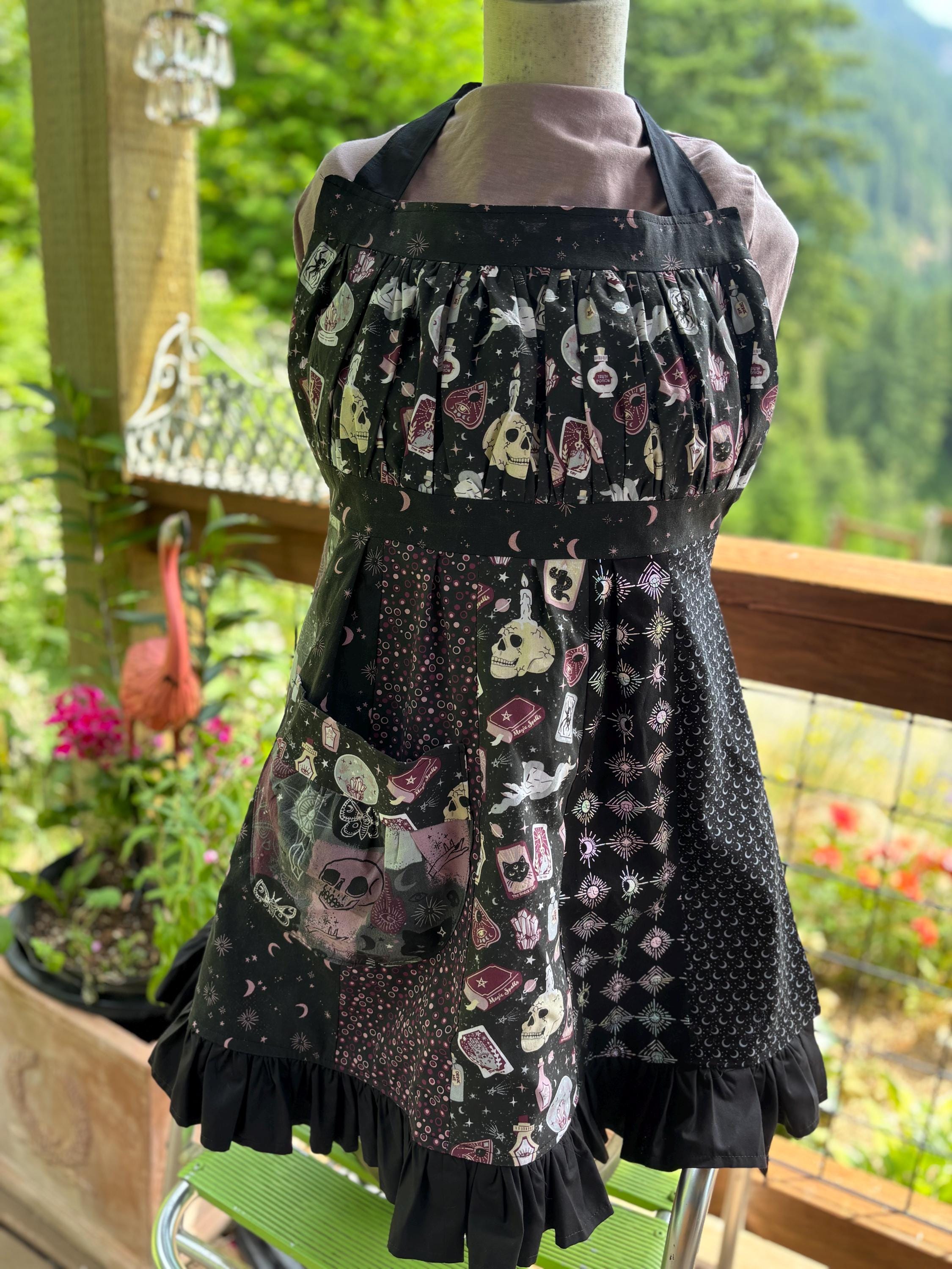 Gothic Egg Apron - Etsy