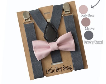 Bow-tie Accessory Dress Up America Kids Neon Suspender Green, Kids