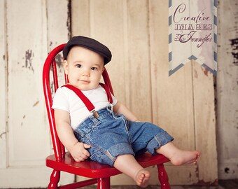 little boy suspenders outfit