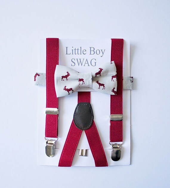 boys christmas suspenders