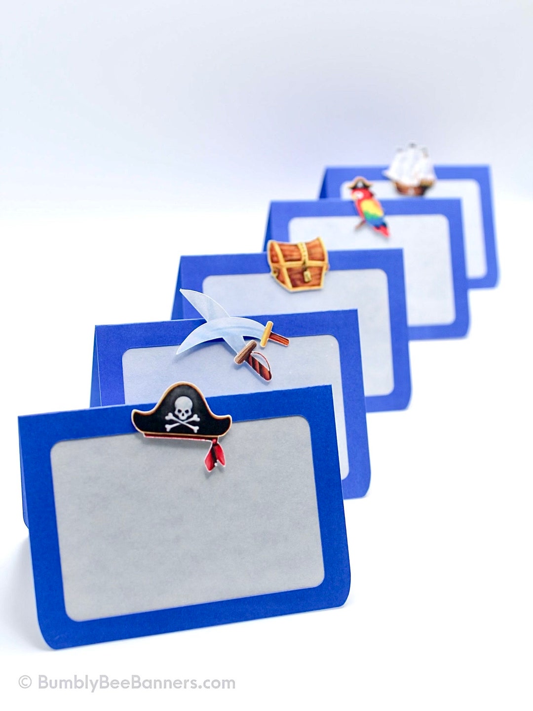 Pirate Food Tent | Pirate Place Cards | Pirate Birthday Party Decor ...