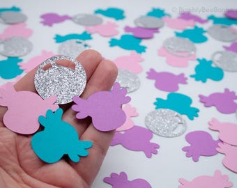 Axolotl confetti | Axolotl table scatter | | Axolotl birthday party | Axolotl Party | Axolotl decor | Axolotl pool party | Axolotl lover P