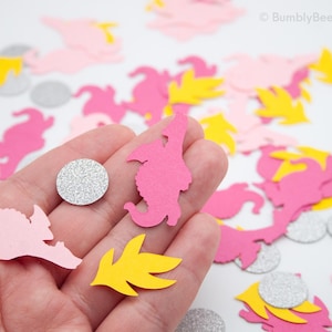 Dragon Birthday | Dragon confetti | Pink Dragon Party | Dragon gift | Dragon table scatter | Mythical dragon Birthday , (Pink)