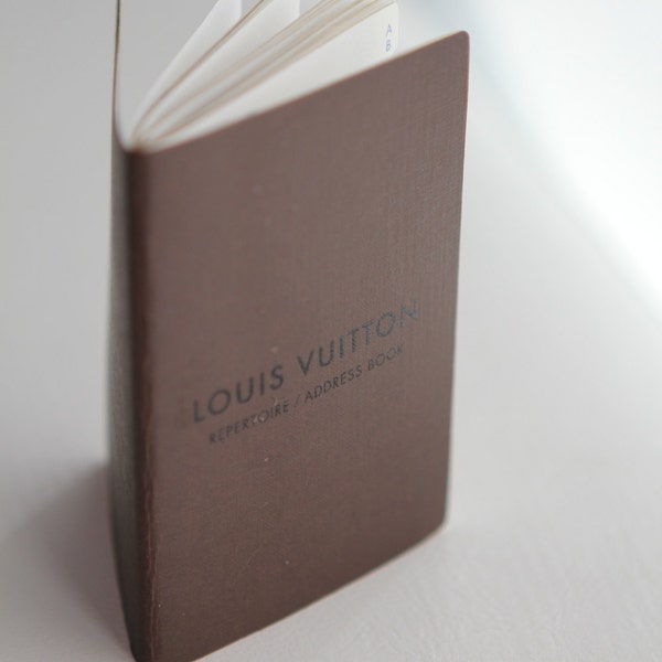 Louis Vuitton Little Brown Address Book