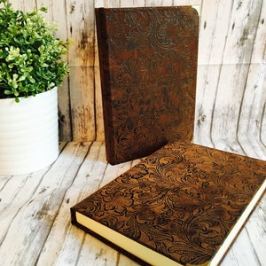 Hardcover Journal, Blank Journal, Writing Journal, Unlined Journal, Sketchbook, Large Journal, Cloth Journal, Hardcover Notebook