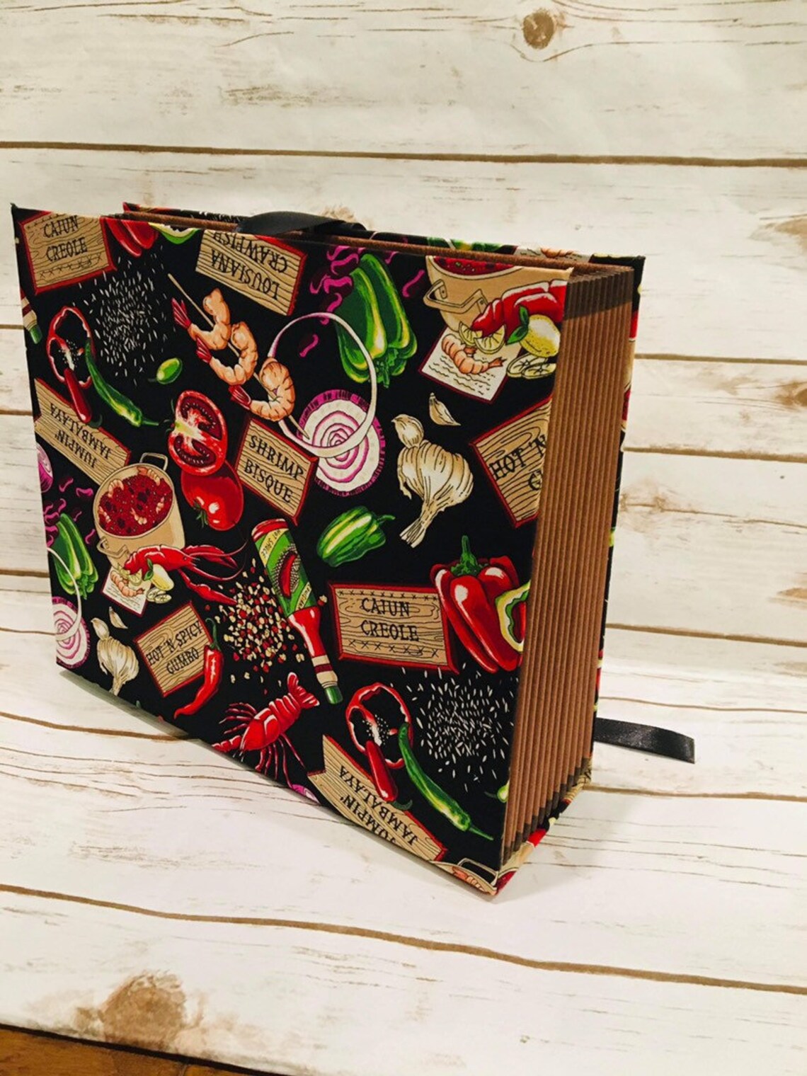 Recipes accordion folder Expandable accordion recipe file Etsy