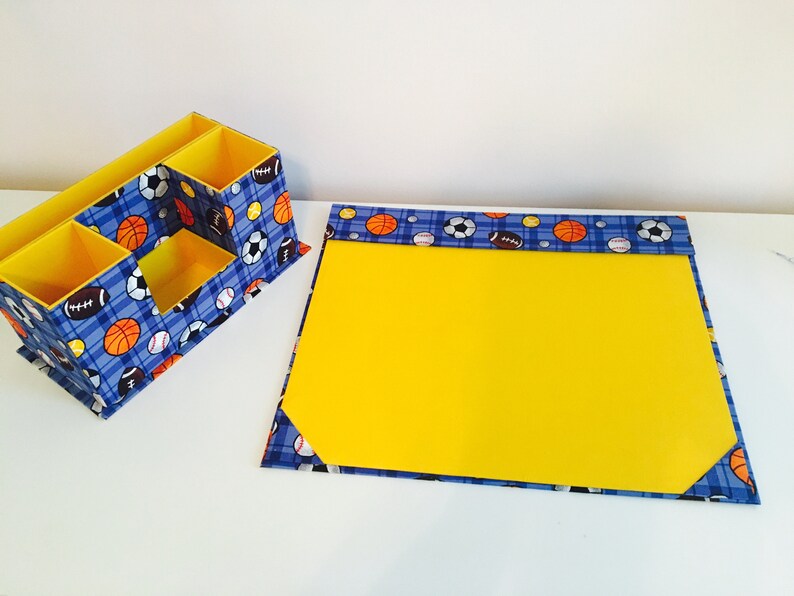 Kids Desk Organizer Desk Caddy Desk Pad Desk Organizer Etsy