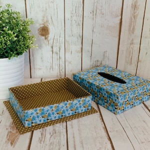 Tissue box, Tissue Box Cover, Tissue Box Holder, Fabric Cover Box, Fabric Tissue Box Cover, Tissue Holder, Tissue Cover