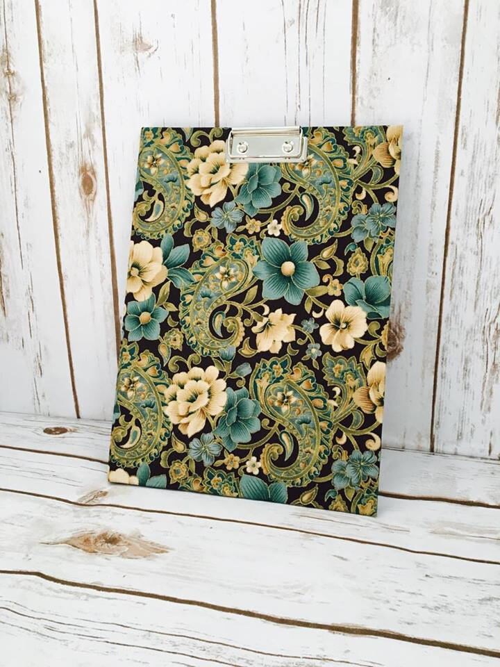 Padfolio Clipboard With Memo Pad Clipboard Padfolio Padfolio Etsy