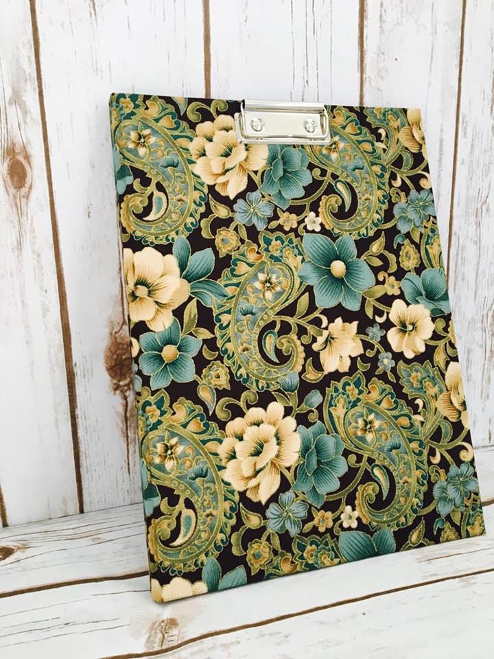 Padfolio Clipboard With Memo Pad Clipboard Padfolio Padfolio Etsy