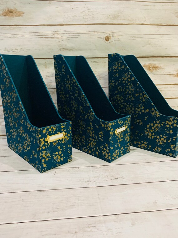 Magazine File Holder Magazine Holder File Holder Desk Etsy