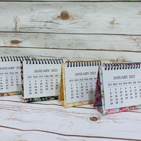 Mini Calendar, stand-up mini Calendar, 2024 Calendar, Mini Calendar 2024, 2024 mini Calendar